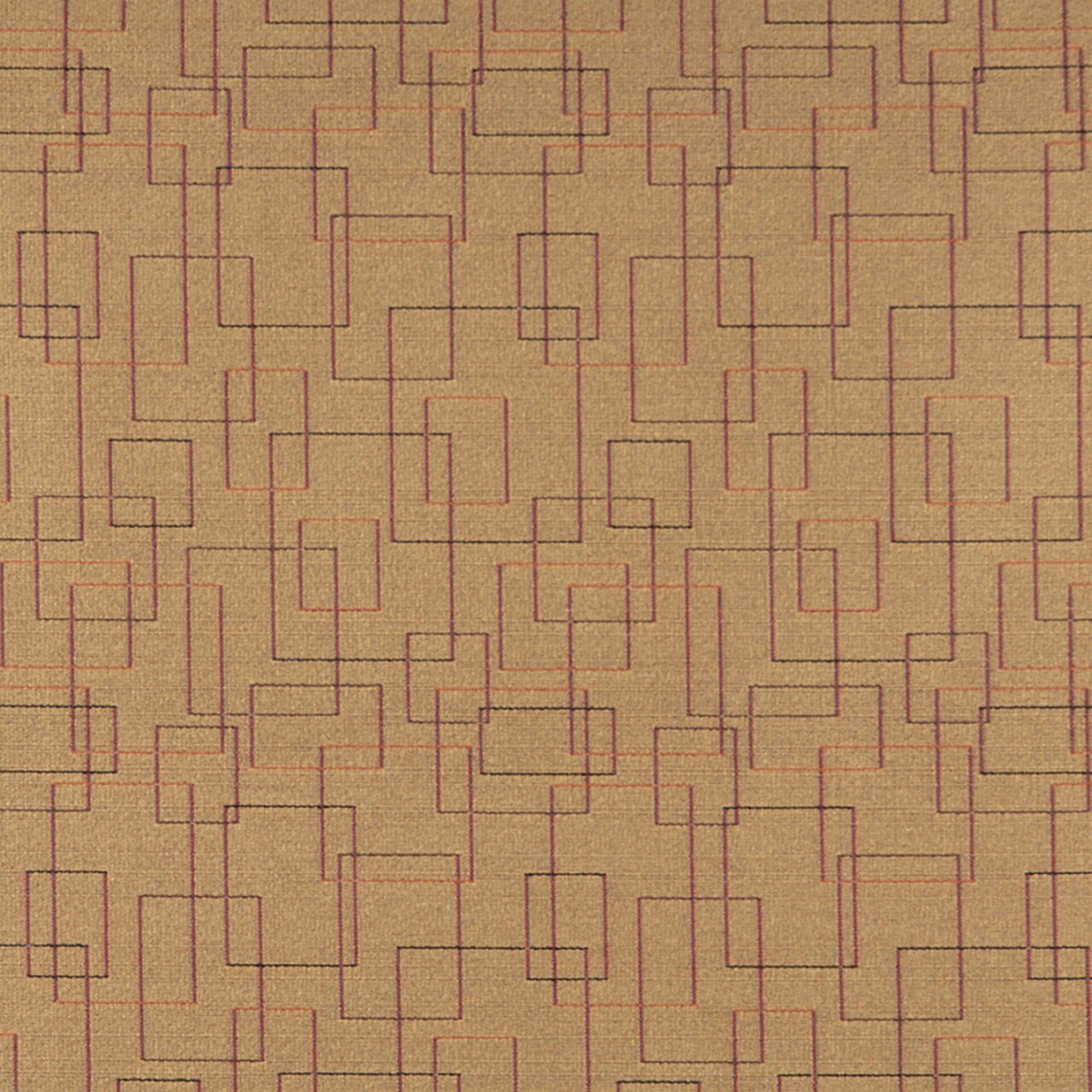 Topaz - Brown Abstract & Geometric Upholstery Fabric 54 Inches"